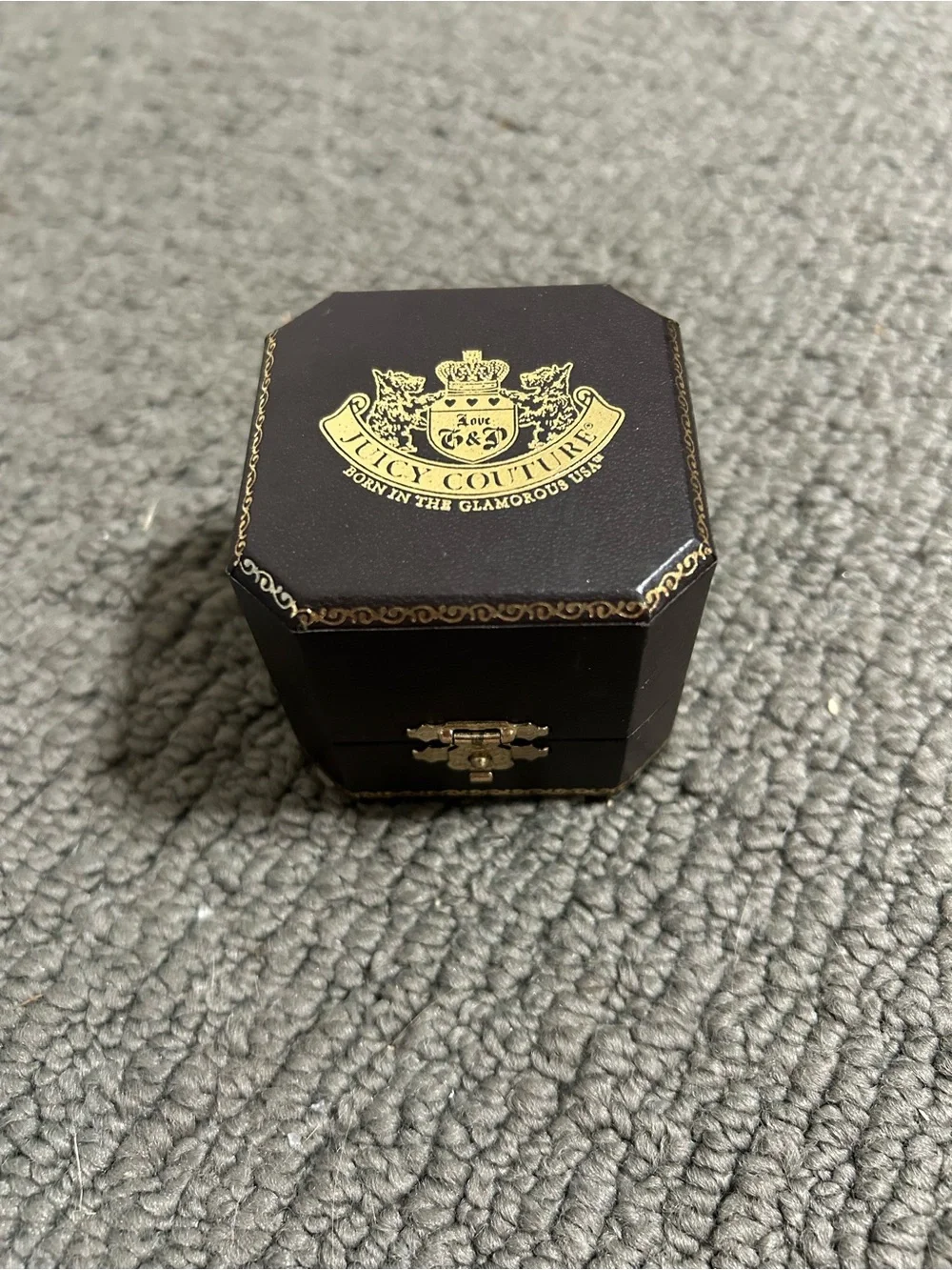 Juicy Couture Bow Pavé Stud Earrings YJRU0547 with Original Box